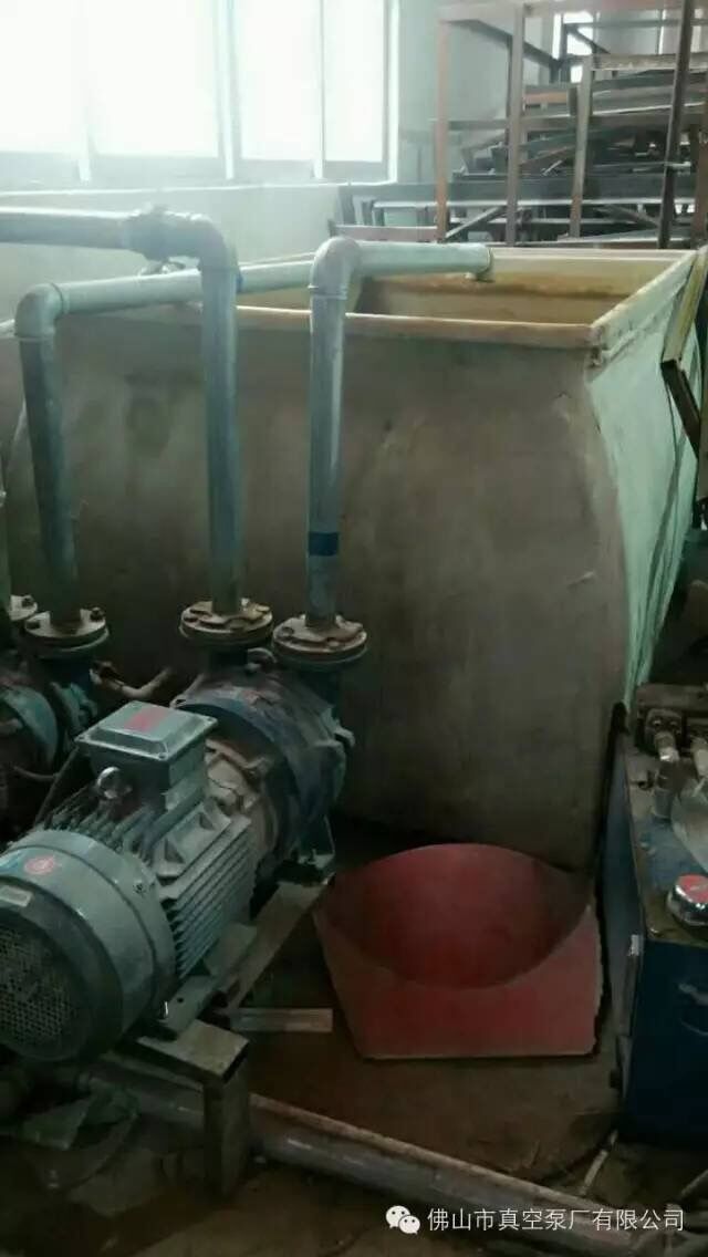 顧客水環(huán)真空泵使用現場